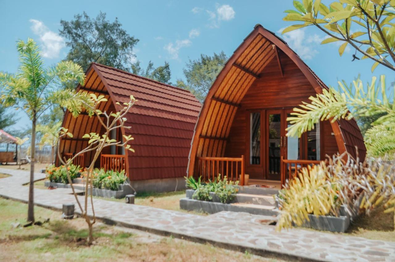 Laba Laba Bungalow Gili Meno Exterior photo